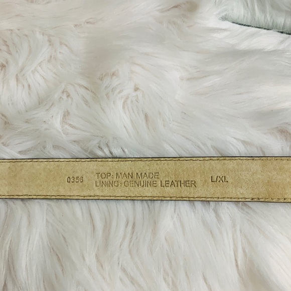 Snake Embossed Adjustable Statement Belt - Picture 9 of 10